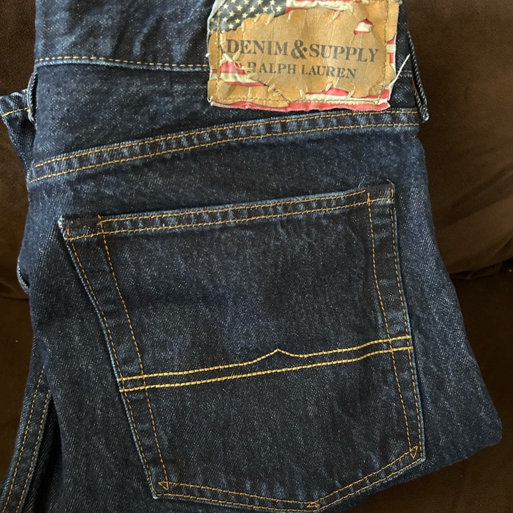 Denim & Supply Ralph Lauren Men's Indigo Slim Fit Jeans